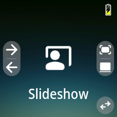 Slideshow mode